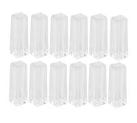 LOLIPPYY 12pcs Plastic Blind Wand Handle Connector Tip Replacement Parts for Curtain Rod Accessories for Blinds Window Vertical Repair