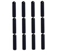 LOLIPPYY 12pcs Rubber Wine Pourer Caps Black Protective Spout Covers for Liquor Bottles Bar Use Dustproof Sealing Suitable for Hotels Bars Coffee Shops Practical and Bottle Pourer Caps