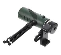 LOLIPPYY 12x50 Monocular Telescope Stand and Smartphone Clip, High Magnification Handheld Outdoor Birdwatching Scope, Compact Green Design for Camping and Hiking Enthusiasts