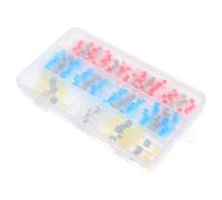 LOLIPPYY 150pcs Insulated Splice for Marine Solder Seal Wire Connector Wire Connectors Heat Shrink for Indoor Terminal Insulated Ring Terminals