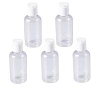 LOLIPPYY 15pcs Refillable Travel Bottles for Toiletries Leak Resistant Dispensing Containers for Shampoo Lotion Cream Storage for Outdoor Gym Business Trips Random Color