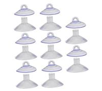 LOLIPPYY 16PCS Cat Window Hammock Suction Cups Heavy Duty Round PVC Replacement for Glass Door Cat Perch Vacuum Sucker with Cross and Ring Fit and Perches
