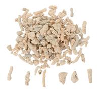 LOLIPPYY 1bag Crushed Coral Bone Decoration Stones for Freshwater Aquarium Fish Tank Filter Media for Aquarium Tank Layout and Tropical Fish Decorations