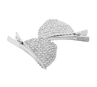 LOLIPPYY 1pair Cat Ear Rhinestone Hair Clips for Women Girls Cute Hairpins for All Hairstyles Fashionable Accessories for Parties Everyday Wear