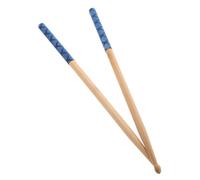 LOLIPPYY 1pair Professional Wooden Drumsticks for Boy Girl Anti-slip Grip Solid Wood Drumsticks for Beginners for Drumming Practice and Music Learning