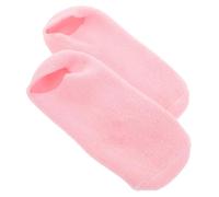 LOLIPPYY 1pairs Silicone Moisturizing Foot Socks for Men Women Gel Hydrating Ankle Socks Nonslip Design Softening Repairing Dry Cracked Feet