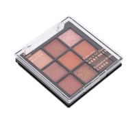 LOLIPPYY 1Pc Miaool Pearlescent Matte Eyeshadow Palette Highly Pigmented Shimmer Eye Shadow Powder for Makeup Lovers Colors for Versatile Looks for All Skin Tones Portable