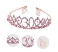 LOLIPPYY 1set Birthday Crown Etiquette Sash Elegant Party Favors for Girls for Celebrations and Themed Events Stylish Accessories for Memorable Birthdays