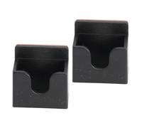 LOLIPPYY 2 Pcs Cb Mic Holder Mount and Car Radio Microphone Hanger Clip, Universal Wireless Mic Stand Bracket for Mobile Radio Use in Vehicles and Homes