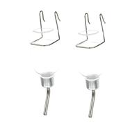 LOLIPPYY 2 Pcs Hanging Pet Water Dispenser Bottles Automatic Drinking Fountain for Small Pets Easy to Install and Clean Safe Non-spill and Cats