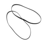 LOLIPPYY 2 PCS Rubber Flat Turntable Belt Phonograph Accessory Replacement for Vinyl Record Players and Tape Machines Flexible Drive Belt