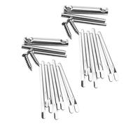 LOLIPPYY 2 Sets DIY Kalimba Thumb Piano Portable Musical Instrument for Beginners Adults Clear Sound Material Easy to Carry