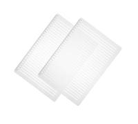 LOLIPPYY 2 Sets Plastic Lettering Guide Rulers with Spacing for Precise Line Drawing and Envelope Addressing Plastic Stencils with Clear Scale Markings for Journaling Calligraphy and