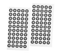 LOLIPPYY 2 Sheets Scanner Reflective Marker Points Scanning Reference Markers High Reflective Film Inner Outer Architecture Engineering Design