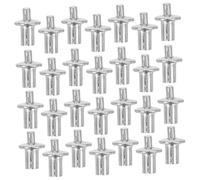 LOLIPPYY 200pcs Aluminum Core Knock Type Expansion Rivets Dome Head Fast Installation Industrial Machinery Furniture Assembly and Architectural Decoration