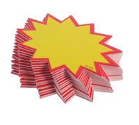 LOLIPPYY 200pcs Erasable Paper Price Tags for Retail Stores and Fundraising Events Blank Labels for Supermarket Advertising Reusable Price Signs for Pricing Display