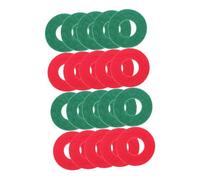 LOLIPPYY 20pcs Battery Terminal Protectors Plastic Washers Leak Prevention Gaskets for Car with Red and Green Color Coding Easy Installation Pads