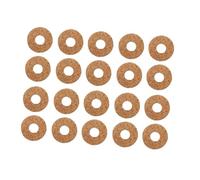 LOLIPPYY 20pcs Guitar Pick Grip Adhesive Cork Anti-slip Khaki Portable Supply Does Not Affect Guitar Playing for People Who Love