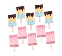 LOLIPPYY 20pcs Ice Cream Shaped Wedding Candy Boxes Creative Storage Packaging with Blue and Pink Drawer Style for Party Favors and Small Packaging