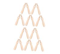 LOLIPPYY 20pcs Needle Felting Handle Set with Replaceable Wooden Holder Sturdy Poking Felting Needle Pen for Wool Felt Art for Beginners and Professionals Home Studio and Travel Use