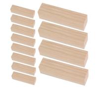LOLIPPYY 20pcs Pine Wood Blocks Unfinished Blank Woodburning Blanks for Whittling DIY Crafting and Home Decoration Ergonomic for Beginners and Artistic Projects