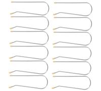 LOLIPPYY 20pcs U-shaped Hot Roller Clips Replacement for Electric Hair Rollers Rapid Heating Secure Hair Styling Tools for Home Barber Use Fits