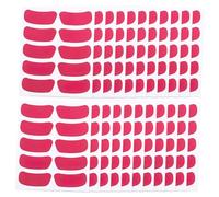 LOLIPPYY 22 Sheets Sports Eye Strips PVC Writable Under Eye Stickers for Baseball Football Softball Moisture Resistant Face Decals for Outdoor Athletic Events