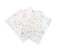 LOLIPPYY 230 PCS Wedding Planning Stickers Set, 4 Sheets Self-Adhesive PVC Decals for Bridal Engagement and Party Organization, Creative Wedding Planner Stickers for UK Brides