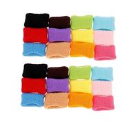 LOLIPPYY 24pcs Workout Headbands Small Size Ultra Soft Seamless Sports Sweat Sweatbands Candy Color for Yoga Fitness Gym Training