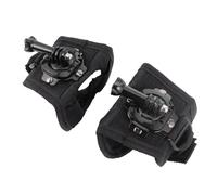 LOLIPPYY 2pcs 360 Degree Rotation Camera Wrist Strap Mount Compatible with Gopro Black, Adjustable Action Camera Wrist Holder for Outdoor Sports and Travel