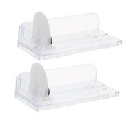 LOLIPPYY 2pcs Automatic Cigarette Pusher Display Case Cigarette Display Container Auto Rack Holder Showcase Simple Rack Transparent Acrylic