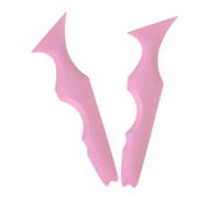 LOLIPPYY 2pcs Beauty Aid Eyeliner Stencils Reusable Silicone Makeup Templates Eyeshadow Eyebrow Stencils Eyeliner Template Makeup Aid for Eye Application