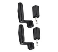 LOLIPPYY 2pcs Electric Manual Guitar String Winder Peg Winder Tool for Classical Folk Electric Ukulele Banjo Black Lightweight Portable Guitar Maintenance Accessories