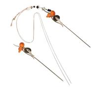 LOLIPPYY 2pcs Gourd Hair Pins Tassel Pendants Hair Forks Chinese Hanfu Ancient Style Decorative for Women Girls