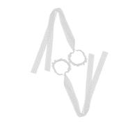 LOLIPPYY 2pcs Lace Hair Scrunchies for Girls and Women Soft and Stretchy Ponytail Holders Elegant Hair Accessories Fresh Lace Design for Daily Wear and Various Hairstyles