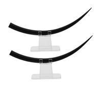 LOLIPPYY 2pcs Large Eyelash Model B C Curl Plastic False Eyelashes Tool Essential for Teaching Realistic Simulation for Beauty Schools