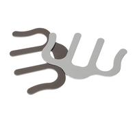 LOLIPPYY 2pcs Metal Music Page Holder Clips Strong Clamp for Piano and Books Memo and Message Clips for Musicians Cooking Recipes Magazines Easy to Use and Secure Random Color