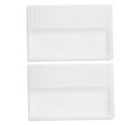 LOLIPPYY 2pcs Nail Art Polishing Head Organizer Storage Box Nail Drill Bits Box Flip Top Dust Cover for Salon