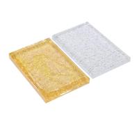 LOLIPPYY 2pcs Nail Bits Storage Stand and Nail Drill Bit Holder Organizer 12 Holes Acrylic Display Stand for Manicure and