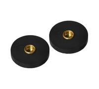 LOLIPPYY 2pcs Portable Non-slip Cello Pads with Floor Protection Compact Endpin Mats for Secure Practice and Performance Anti-skid Cello Bottom Protectors for Professional and Home Cellists