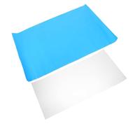 LOLIPPYY 2pcs Realistic Water Ripple Sticker Paper for DIY Sand Table Architecture Clear Textured Transparent Water Surface Decal Sheet for Miniature Landscape Models