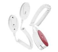 LOLIPPYY 2pcs Remote Control Tether Anti-lost Rope with Adhesive Hooks Portable Security Cable Leash for Tv Controllers and Home Use