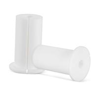 LOLIPPYY 2pcs Silicone Cable Hole Grommets for Wall Protection Flexible Wire Feed Through Bushing Covers Multi Use Cable Hole Sealer for Home and Office