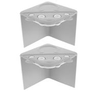 LOLIPPYY 2pcs Silicone Collision Corner Guards for Window Frame Safety Protects Bump Window Corners from Damage for Home Office Desk Edge Protection