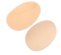 LOLIPPYY 2pcs Silicone Self-Adhesive Butt Pads for Women Hip Lift Panty Comfortable Oval Hip Pads for Fuller Lifted Buttocks Body Shaping Inserts for Enhanced Curves