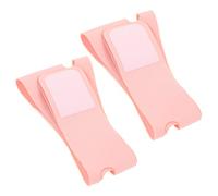 LOLIPPYY 2Pcs Snore Chin Straps Unisex Comfortable Mesh Snoring Chin Support for Jaw Stability Washable Soft Snore Stopping Straps for Adults Night Sleep Aid