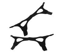 LOLIPPYY 2pcs Stop Snoring Strap Chin Support Strap for Sleeping for Men Devices Anti Snore Device Black