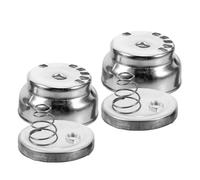 LOLIPPYY 2pcs Universal Pasta Maker Knob Replacement Accessory for Manual Noodle Machine with Thickness Adjustment Compatible with Hand-Operated Pasta Makers Kitchen Tool