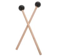 LOLIPPYY 2Pcs Wooden Drum Mallets with Heads Ergonomic Percussion Sticks for Adults for Glockenspiel Xylophone Tuners Durable and Easy to Grip for Party Performances