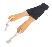 LOLIPPYY 2pcs Wooden Handle Foot Skin Files Double-Sided Callus Remover Pedicure Trimmer for Hard Skin Exfoliating Foot Care Tools